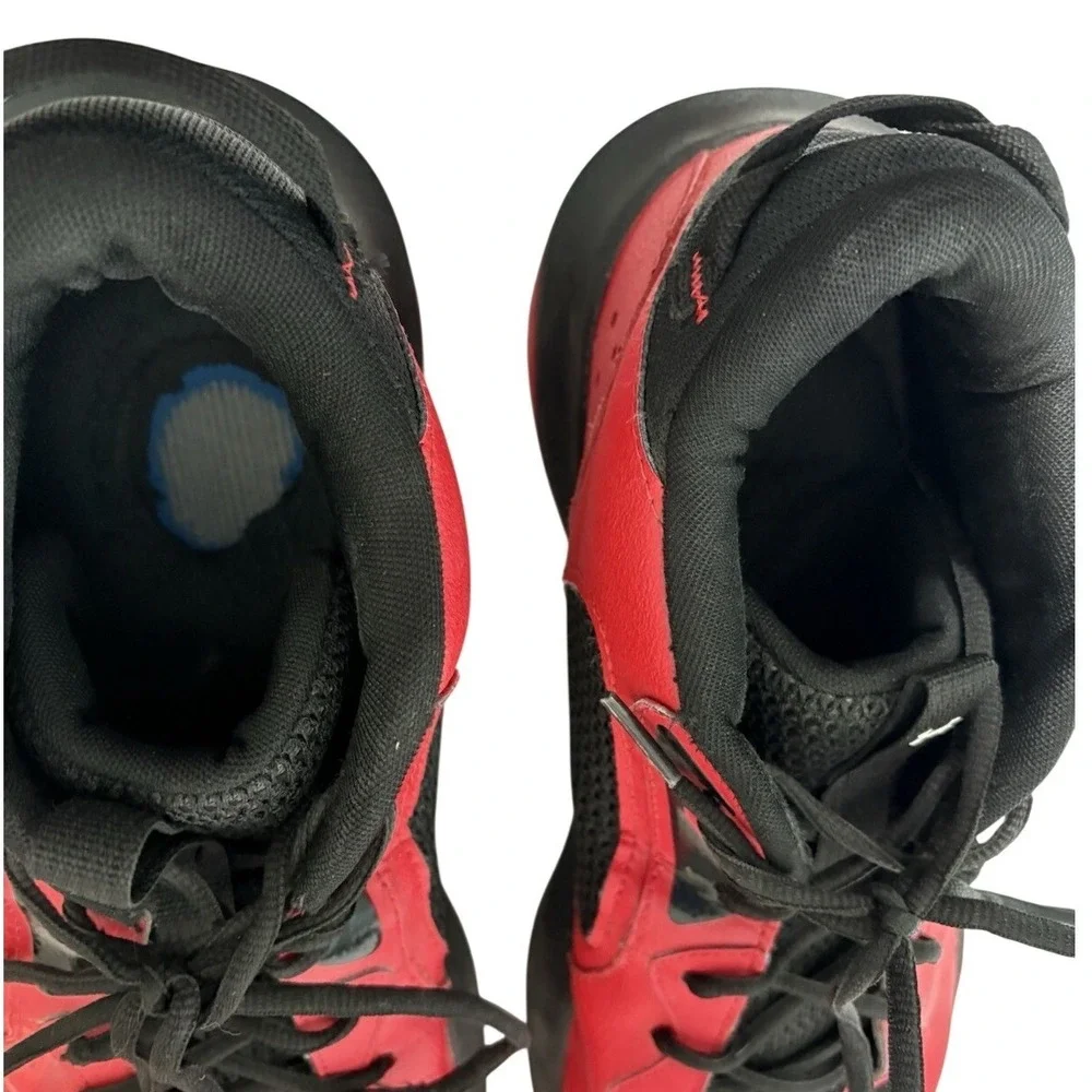 Under‎ Armour Men's Basketball Shoes Red Black Low Top Athletic Sneakers US 15